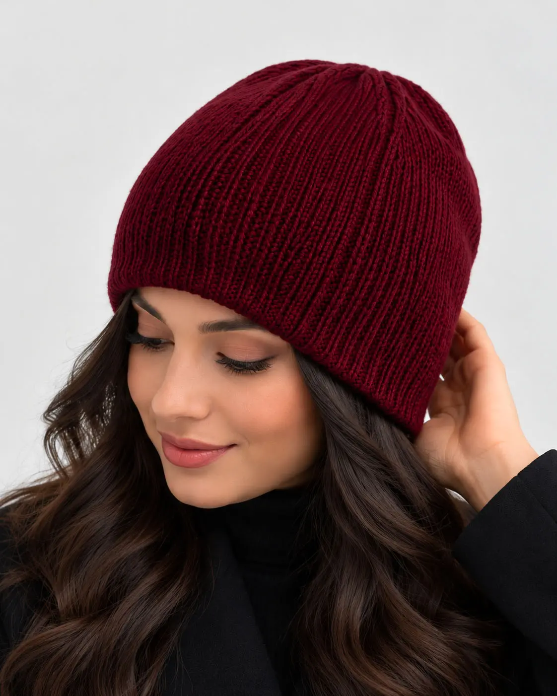 کلاه زنانه ساده بافت|آراسز